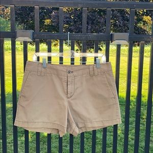 Ann Taylor Loft Shorts Khaki Sz 6